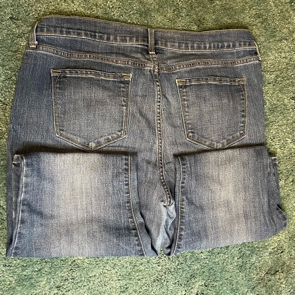 Old Navy - Curvy Mid-Rise Blue Denim Jeans